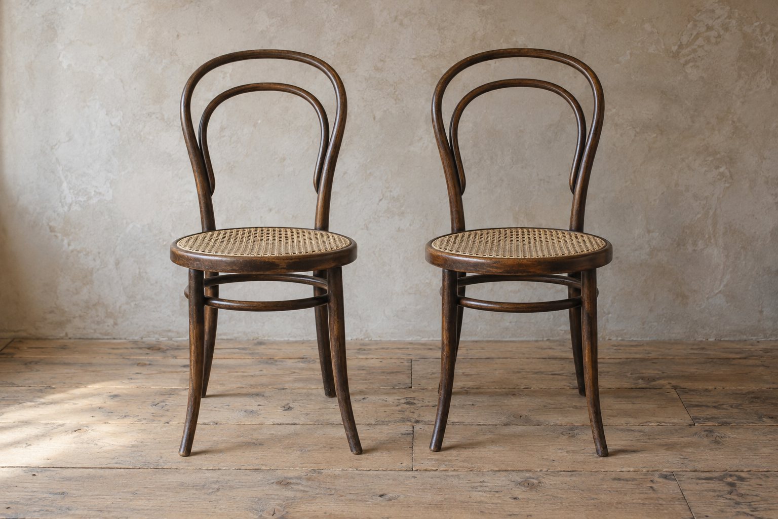 Pair of Bentwood Café Chairs