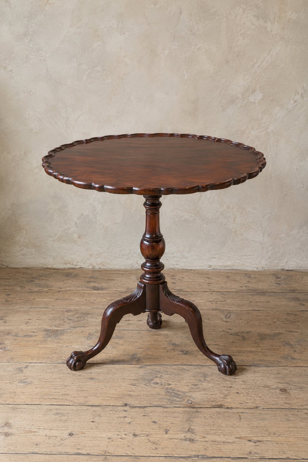 Mahogany Tilt-Top Tea Table